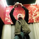 -photographing the ceiling piece 