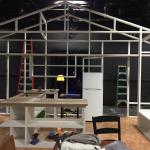 "The Roommate" set in progress at Kitchen Theatre